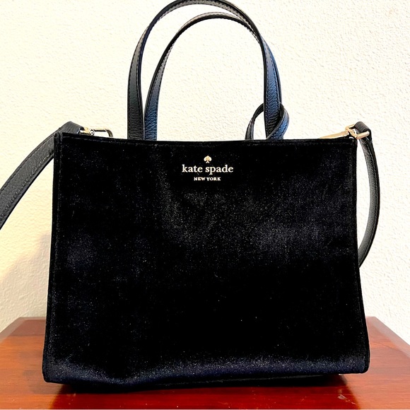 kate spade Bags Kate Spade Black Velvet Bag Poshmark
